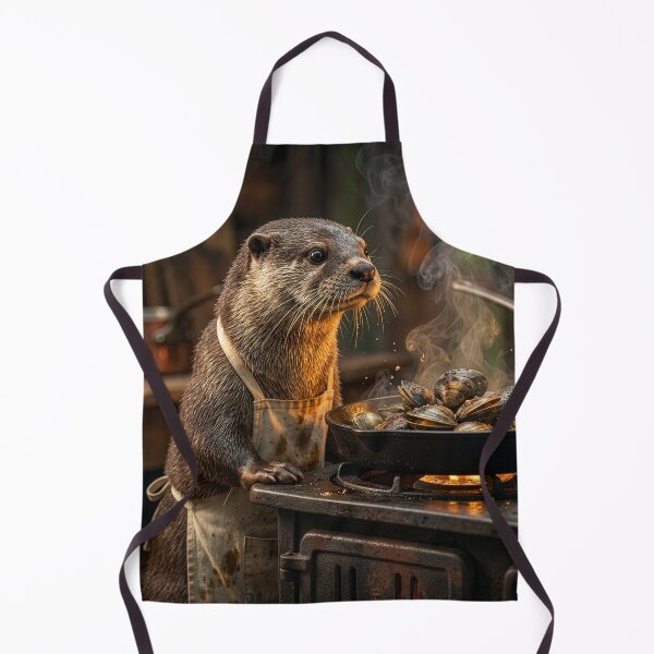Item preview, Otter Chef designed and sold by Tridentulus.