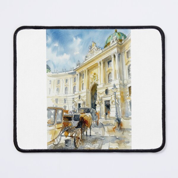 Item preview, Vienna Hofburg Palace Watercolor designed and sold by caracatita75.