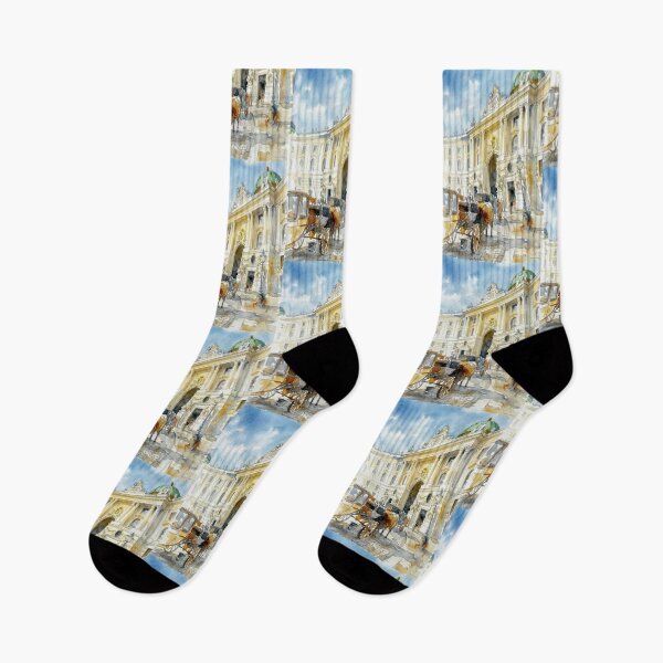 Item preview, Vienna Hofburg Palace Watercolor designed and sold by caracatita75.