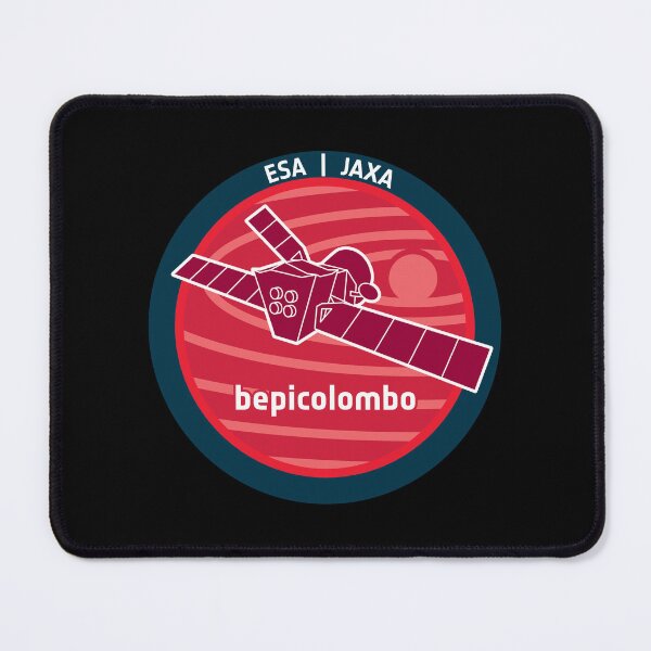 Item preview, BepiColombo ESA Mission Patch – Mercury Space Exploration Design designed and sold by MeetinSpace.