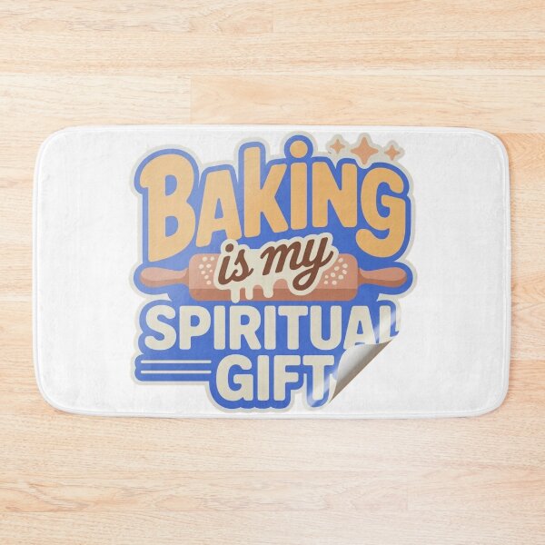 Item preview, Baking Is My Spiritual Gift – Funny Baker T-Shirt designed and sold by MerchlyMike.