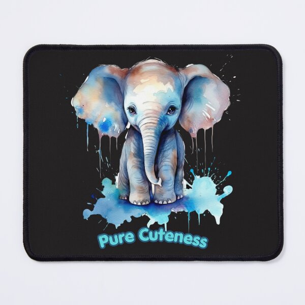 Item preview, A cute baby elephant Pure Cuteness designed and sold by MarthaPlace.