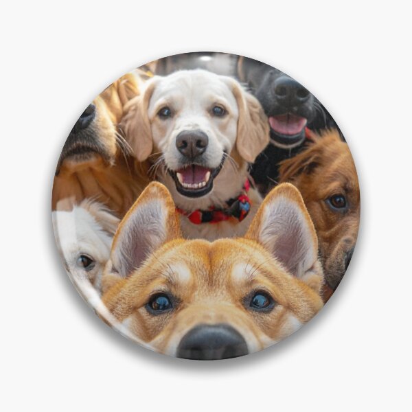 Item preview, Smiling Puppy Group Portrait designed and sold by BetweenForms.