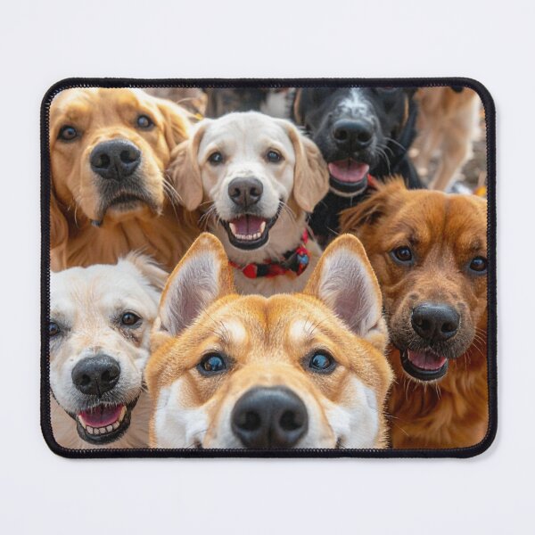 Item preview, Smiling Puppy Group Portrait designed and sold by BetweenForms.