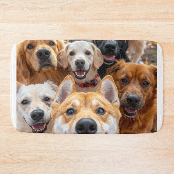 Item preview, Smiling Puppy Group Portrait designed and sold by BetweenForms.
