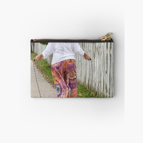 Item preview, Old Lady Jumps Rope Down a Sidewalk  designed and sold by Maria Dryfhout.