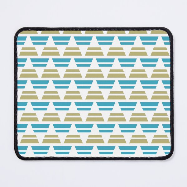 Item preview, Moonstone blue & misty moss chevron designed and sold by Mint + Midnight.