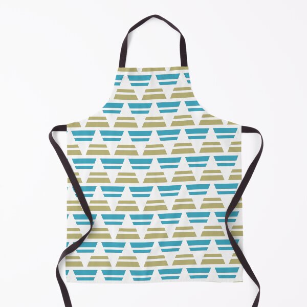 Item preview, Moonstone blue & misty moss chevron designed and sold by Mint + Midnight.