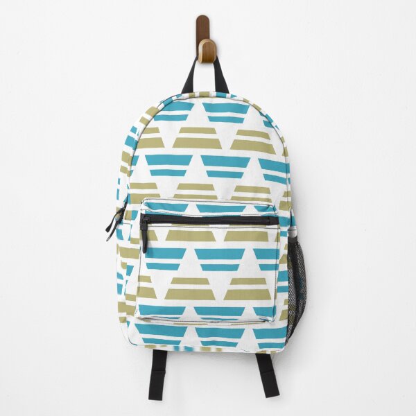 Item preview, Moonstone blue & misty moss chevron designed and sold by Mint + Midnight.