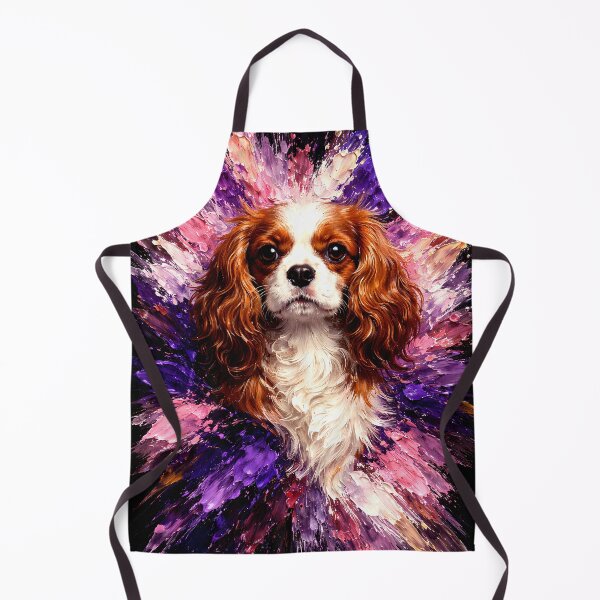 Item preview, Cavalier King Charles Spaniel Color Explosion Art designed and sold by Vista Atelier.