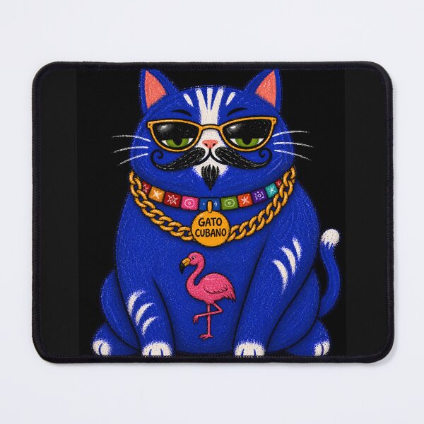 Item preview, fahion forward cool cat designed and sold by ZunZunArt.