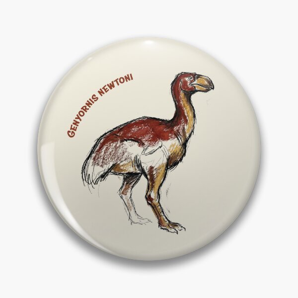 Item preview, Genyornis newtoni Megafauna Print: The Doomed Pleistocene Thunder Bird designed and sold by FreiherrPK.
