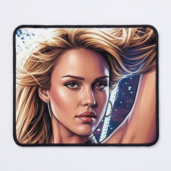 Item preview, Jessica Alba Splash Lgbtq+ Comic Drama Movie designed and sold by Mind Space.