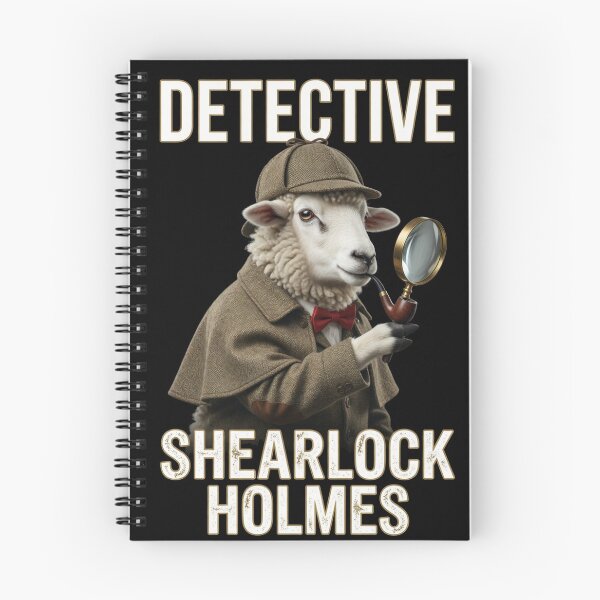 Item preview, Detective Shearlock Holmes - Sheep Detective designed and sold by REAL IRISH GIFTS.