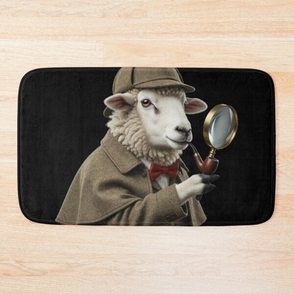 Item preview, Detective Shearlock Holmes - Sheep Detective designed and sold by REAL IRISH GIFTS.