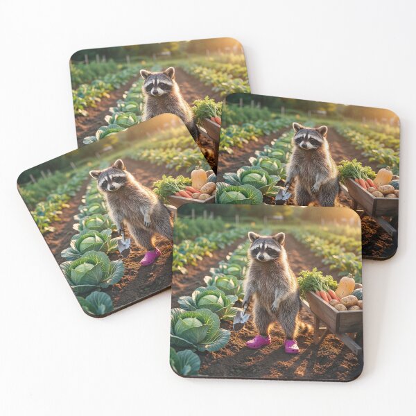 Item preview, Raccoon Gardener designed and sold by Tridentulus.