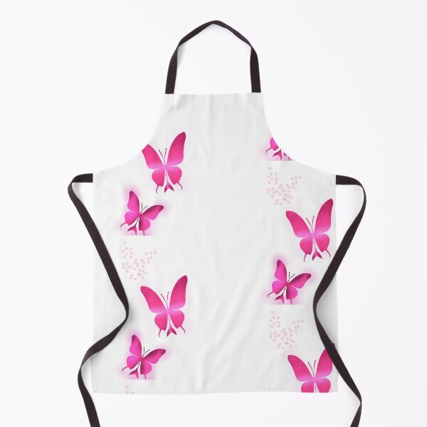 Item preview,  white Magical Pink Butterflies – Dreamy Glow Aesthetic Art designed and sold by kerissfantasyart .