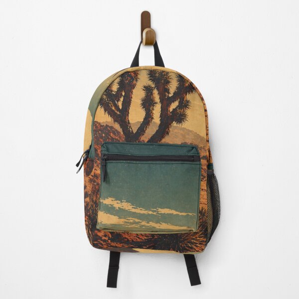 Item preview, Arid Desert Landscape Poster – Vintage Retro Desert Sun Illustration designed and sold by DrizzyV.