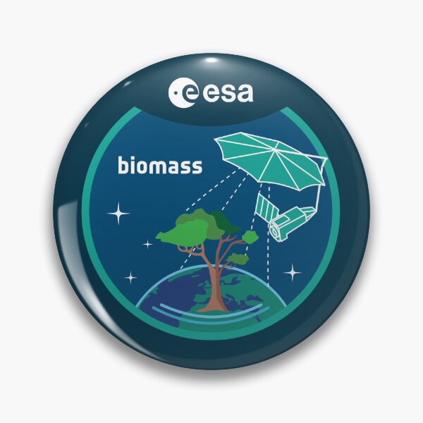 Item preview, BIOMASS ESA Mission Patch – Forest Monitoring Satellite Design designed and sold by MeetinSpace.