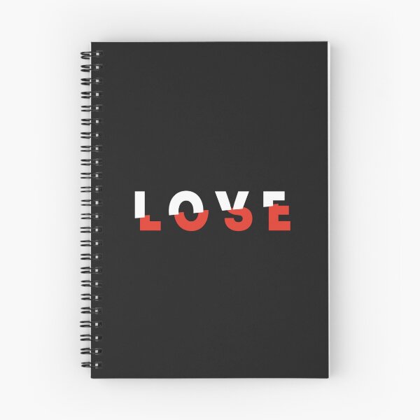 Item preview, LOVE Typography Design – Modern Red & White Minimalist Statement designed and sold by MWSailingClub.