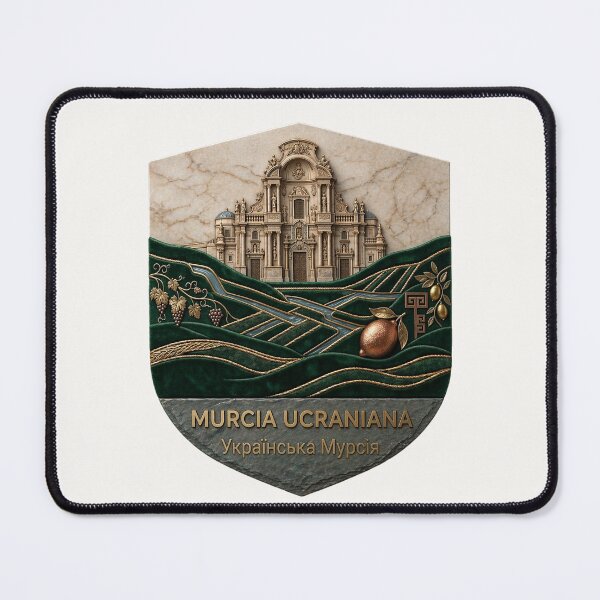 Item preview, Murcia Ucraniana - Cultural Heritage Crest designed and sold by UkrainianSpain.