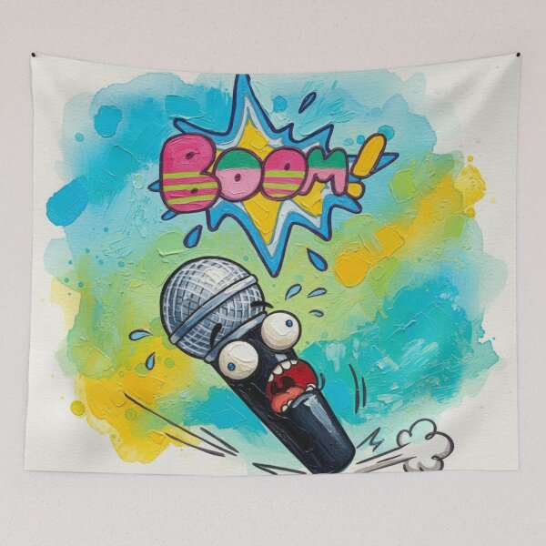 Item preview, *BOOM* Mic Drop designed and sold by DDLeach.