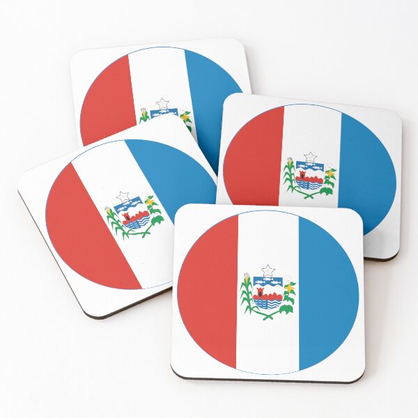 Item preview, Alagoas Brazil Round Flag State Emblem designed and sold by NTGUILTY.
