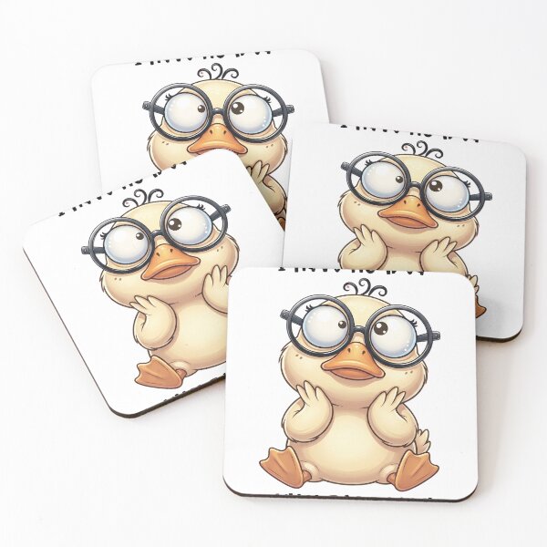 Item preview, I Have No Idea What I’m Doing Funny Duck – Confused Duck Meme designed and sold by ColorFlick.