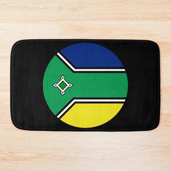 Artikelvorschau, Amapa Brasilien Runde Flagge Staatswappen entworfen und verkauft von NTGUILTY.