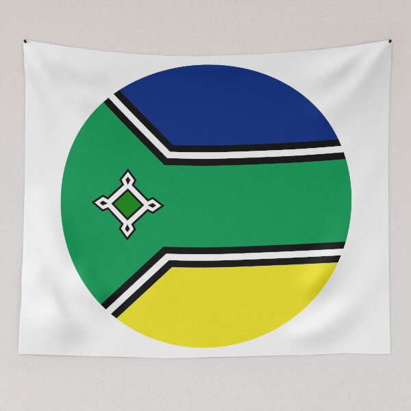 Artikelvorschau, Amapa Brasilien Runde Flagge Staatswappen entworfen und verkauft von NTGUILTY.