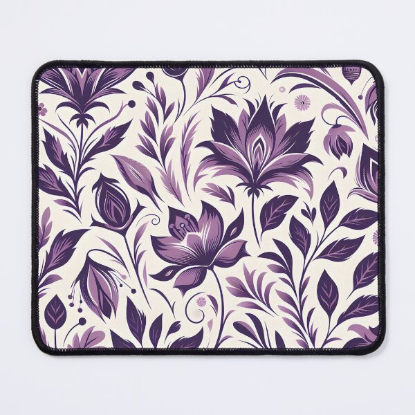 Item preview, Soft Purple Botanical Seamless Pattern Art designed and sold by Apex Designs.