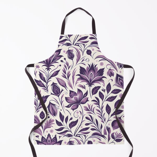Item preview, Soft Purple Botanical Seamless Pattern Art designed and sold by Apex Designs.