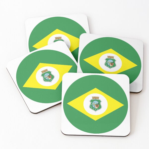 Item preview, Ceara Brazil Round Flag State Emblem designed and sold by NTGUILTY.
