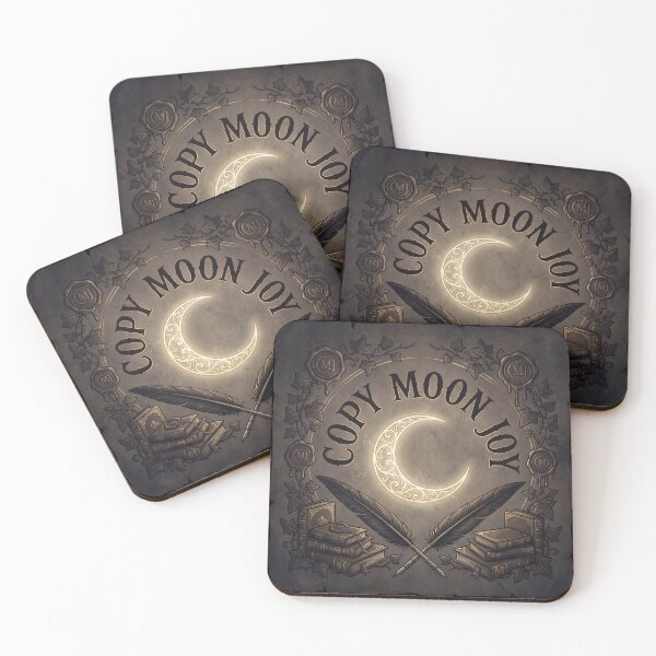 Item preview, Vintage Dark Academia Moon & Quills Aesthetic - Copy Moon Joy designed and sold by VineVibe16Studio.