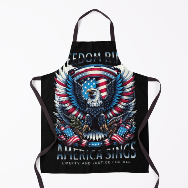 Item preview, American Eagle Freedom Wings Patriotic USA Flag Vintage Style designed and sold by Creative Fashion Designs.