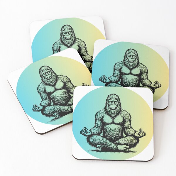 Item preview, Meditation Bigfoot designed and sold by The Painted Lamb.