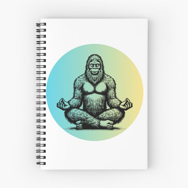 Item preview, Meditation Bigfoot designed and sold by The Painted Lamb.