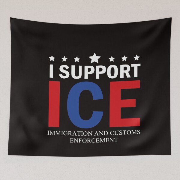Item preview, I Support ICE Immigration And Customs Enforcement designed and sold by anaotradnova.