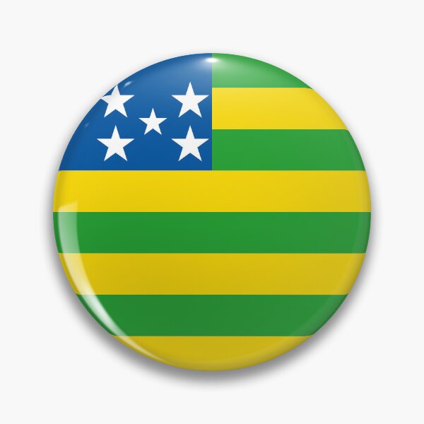 Item preview, Bandera redonda de Goiás, Brasil, emblema estatal designed and sold by NTGUILTY.