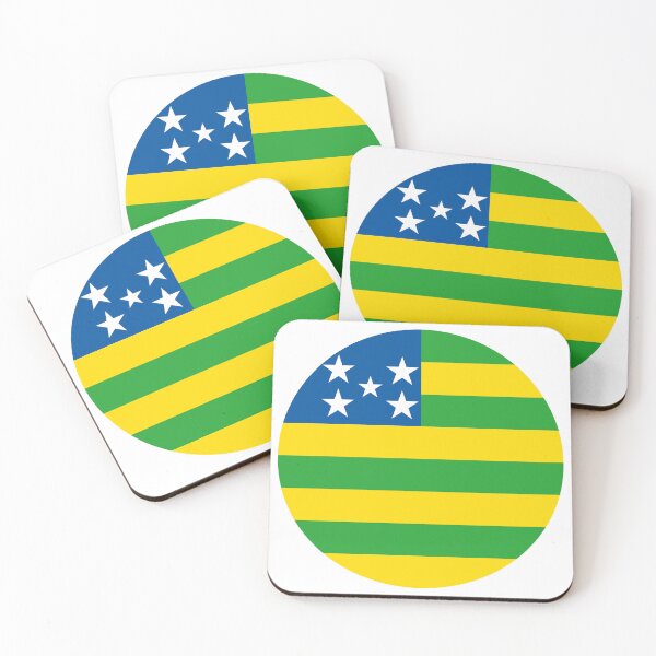 Item preview, Goias Brazil Round Flag State Emblem designed and sold by NTGUILTY.