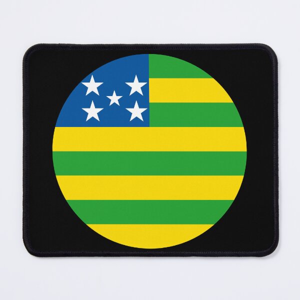 Item preview, Goias Brazil Round Flag State Emblem designed and sold by NTGUILTY.