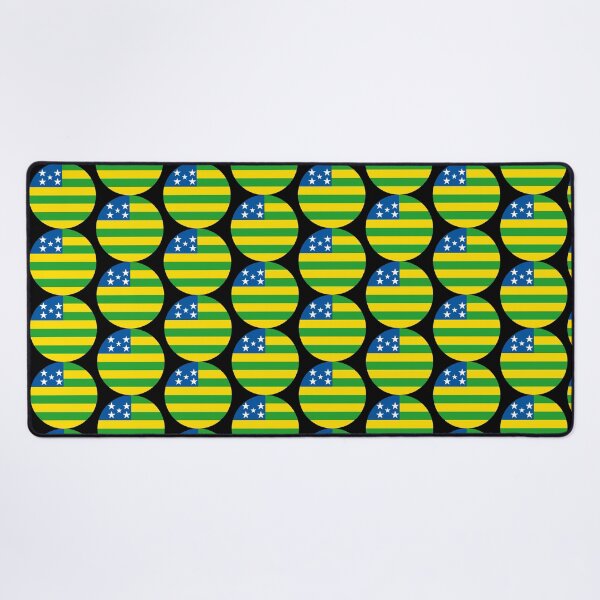 Item preview, Goias Brazil Round Flag State Emblem designed and sold by NTGUILTY.