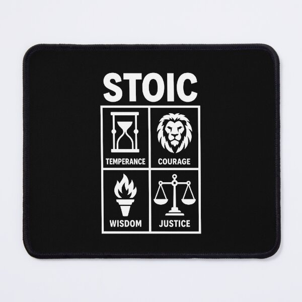 Item preview, STOIC – THE FOUR VIRTUES designed and sold by CodeRonin®.