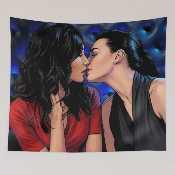 Item preview, Katie McGrath Gemma Chan Move Maker Lesbian Lgbtq+ Comic  designed and sold by Mind Space.
