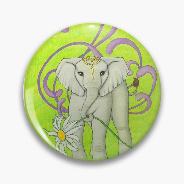 Item preview, Elephan Pixie with Daisy designed and sold by Roxarocks.