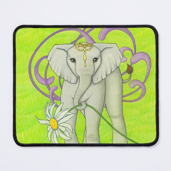 Item preview, Elephan Pixie with Daisy designed and sold by Roxarocks.