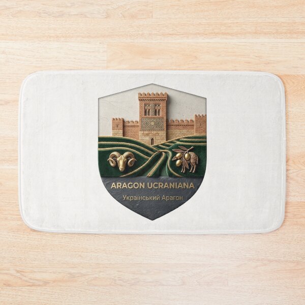 Item preview, Aragon Ucraniana | Mudéjar Shield & Heritage Crest designed and sold by UkrainianSpain.