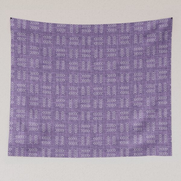 Item preview, Arrows on Dark Heather Purple Linen designed and sold by KSimpson838.