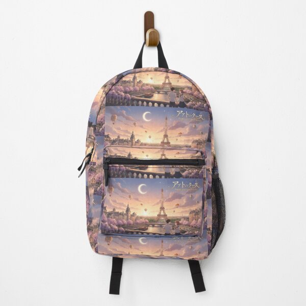 Item preview, Paris City of Dreams Aesthetic Anime Art | Romantic Eiffel Tower Sunset Illustration designed and sold by Bhaskar Digital Art.