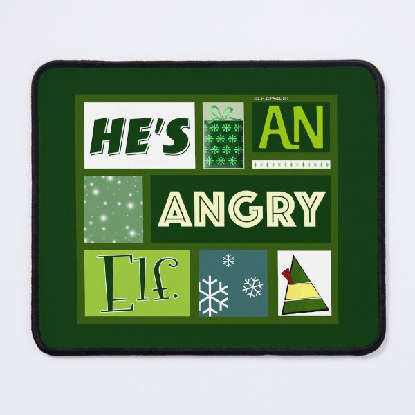 Item preview, Angry Elf Green designed and sold by Normbot2000.
